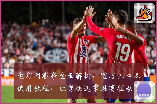 竞彩网赛事全面解析，官方入口及使用教程，让您快速掌握赛程动态